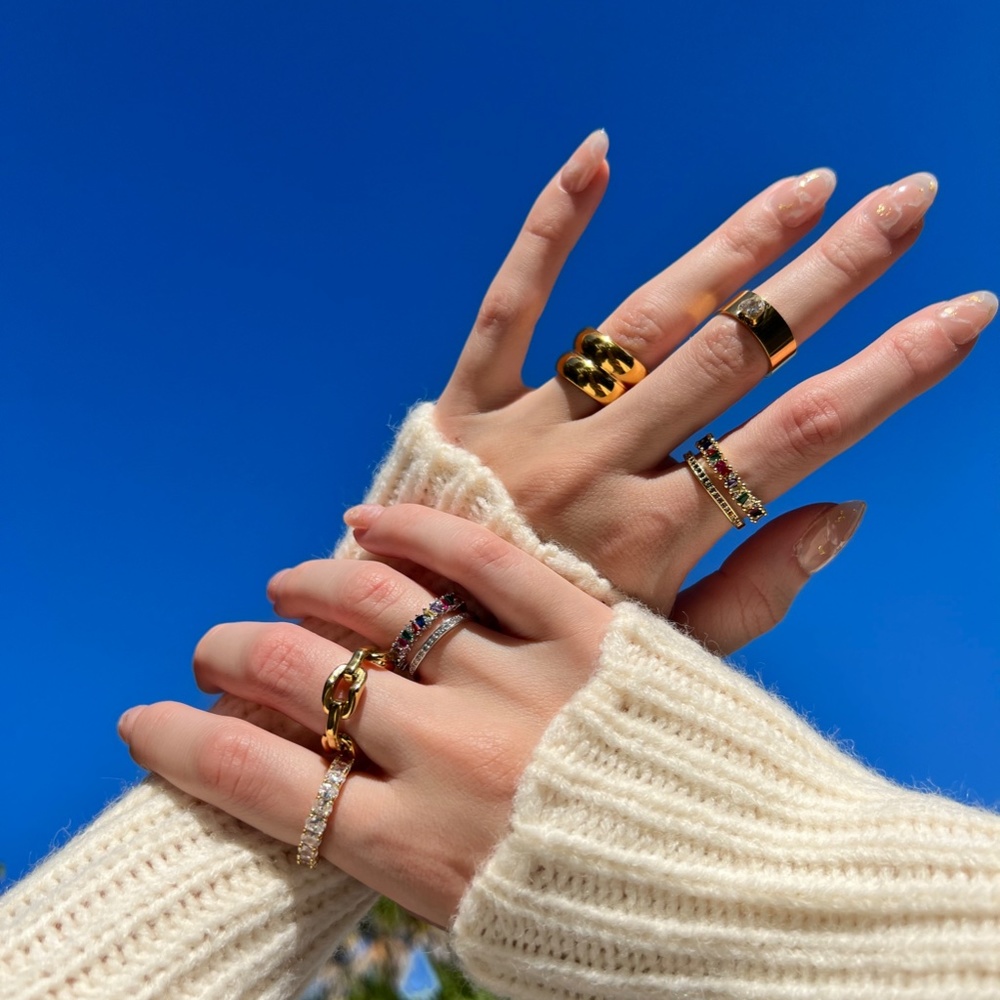 Gold Eternity Band